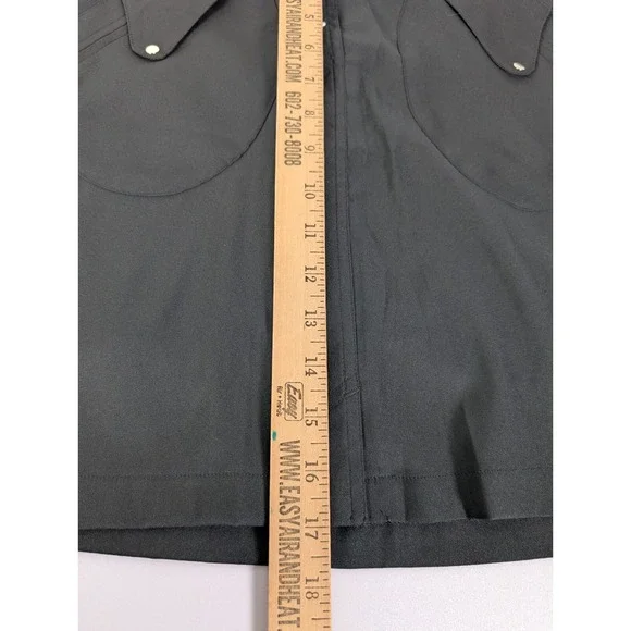 Jamie Sadock Skort Womens 4 Black Golf Tennis Zip Pockets Lined Snap Buttons - Picture 9 of 10